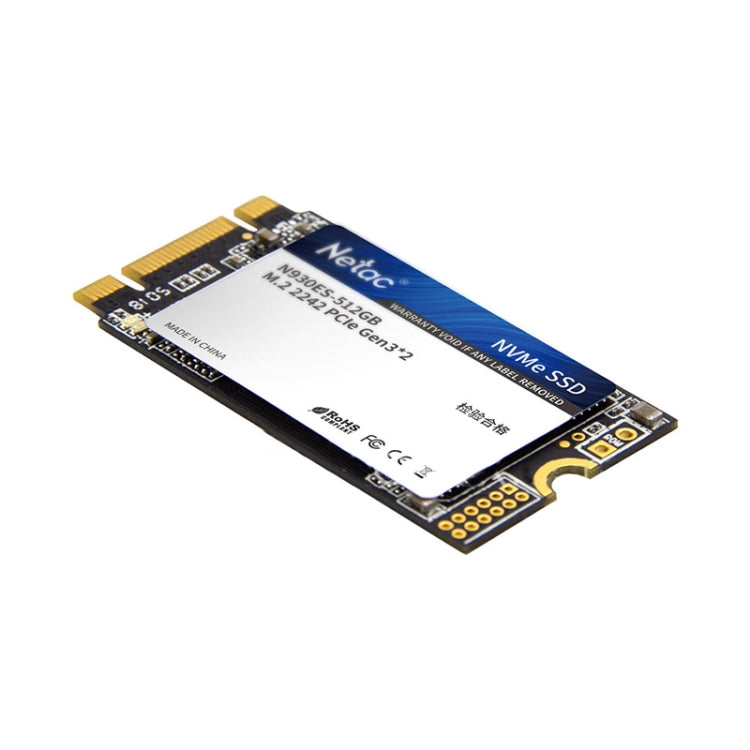 Netac朗科 N930ES 512GB M.2 2242 PCIe Gen3x2 固態硬盤
