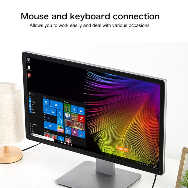 原裝聯想 C04 Type-C轉USB-C轉換器 4*USB3.0接口分線器集線器