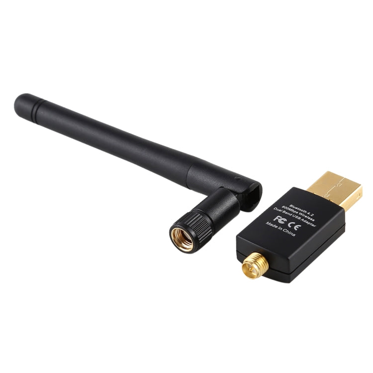 EDUP EP-AC1661 2合1藍牙4.2 + 雙頻600Mbps高速無線USB適配器WiFi接收器