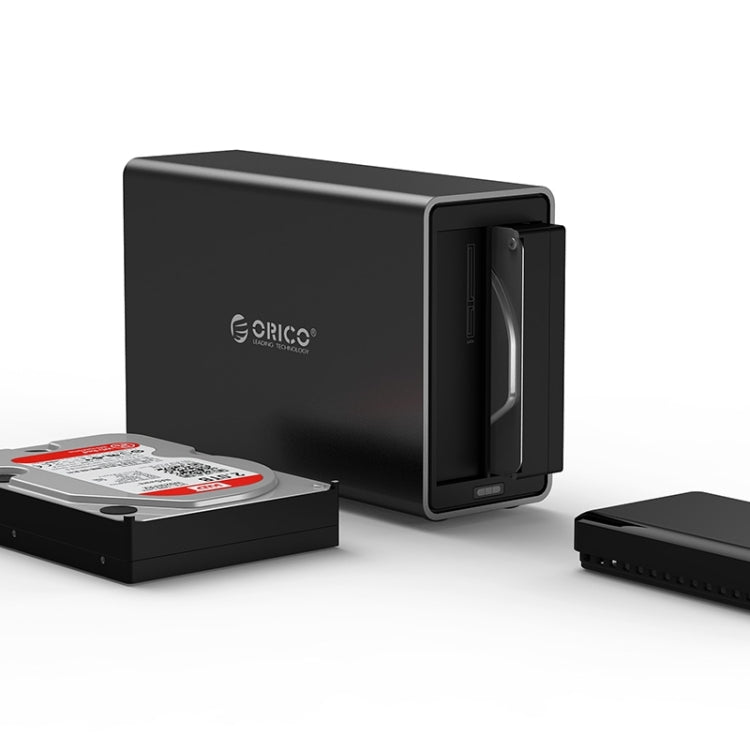ORICO NS200-C3 二盤位移動硬盤盒 / USB 3.1 Type-C轉SATA移動硬盤盒，適用於3.5英寸SATA HDD 硬盤，支持UASP協議