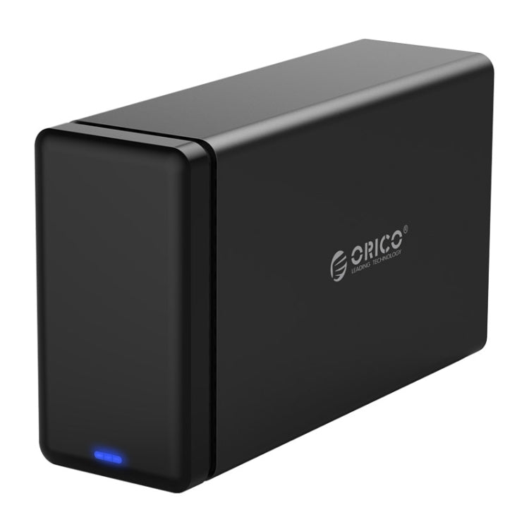 ORICO NS200-RU3  二盤位移動硬盤盒 / USB 3.0 Type-B轉SATA移動硬盤盒，帶Raid磁盤陣列模式，適用於3.5英寸SATA HDD 硬盤，支持UASP協議