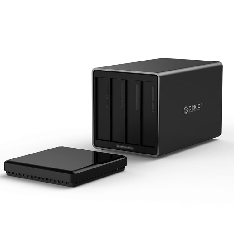 ORICO NS400-C3 四盤位移動硬盤盒 / USB 3.1 Type-C轉SATA移動硬盤盒，適用於3.5英寸SATA HDD 硬盤，支持UASP協議