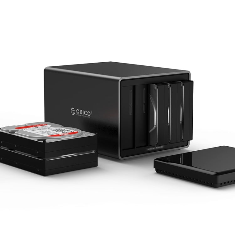 ORICO NS500-U3 五盤位移動硬盤盒 / USB 3.0 Type-B轉SATA移動硬盤盒，適用於3.5英寸SATA HDD 硬盤，支持UASP協議