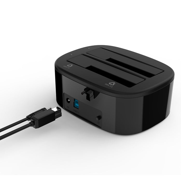 ORICO 6228US3 雙盤位USB3.0硬盤底座 SATA串口2.5/3.5寸硬盤通用