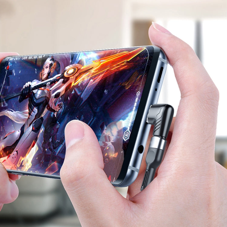 X20 100W PD Type-C母轉Type-C 彎頭磁吸充電轉接頭