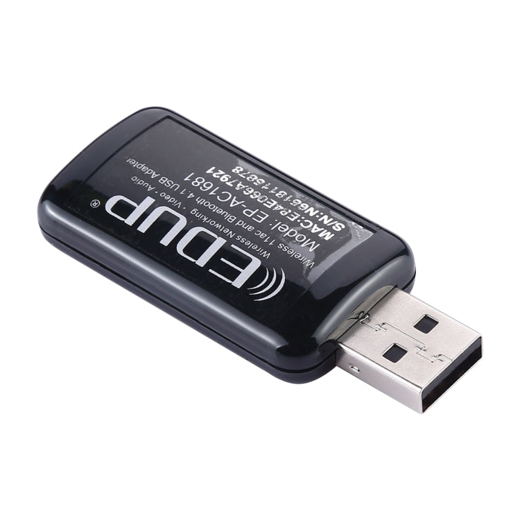 EDUP EP-AC1681 2合一 AC1200Mbps USB雙頻迷你無線網卡帶藍牙4.1功能