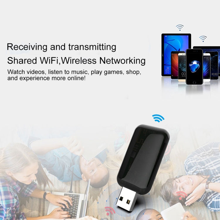 EDUP EP-AC1681 2合一 AC1200Mbps USB雙頻迷你無線網卡帶藍牙4.1功能