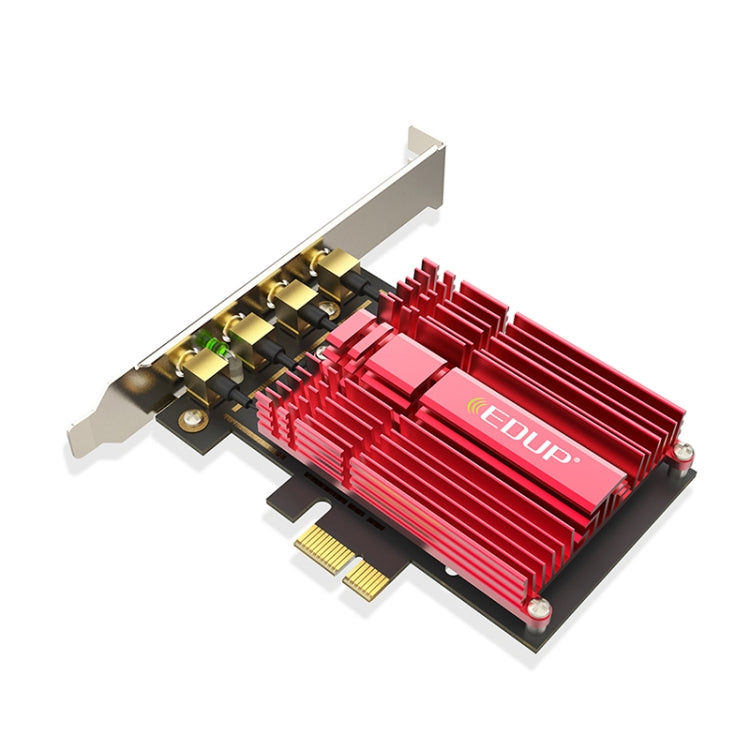 EDUP 9633-800 AC1900Mbps PCI-Express雙頻4天線網卡