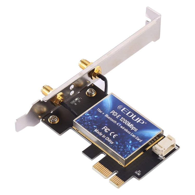 EDUP EP-9620 2合一 AC1200Mbps PCI-E雙頻無線網卡+藍牙