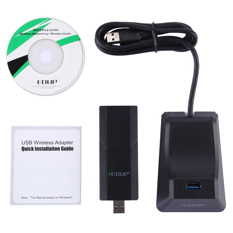 EDUP EP-AC1675 AC1900Mbps USB3.0雙頻無線網卡