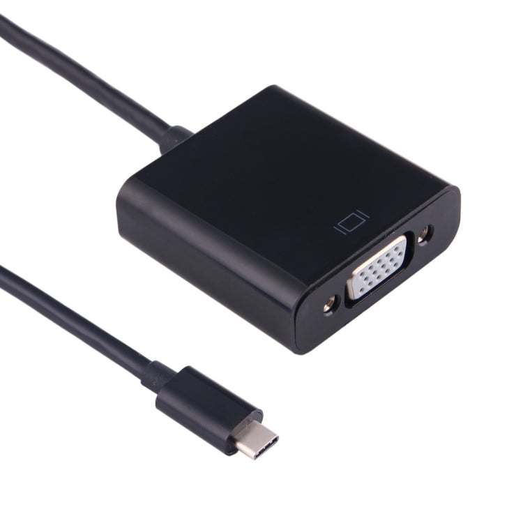 USB 3.1 Type-C 公頭轉 VGA母頭轉接線/適配線，線長約10厘米