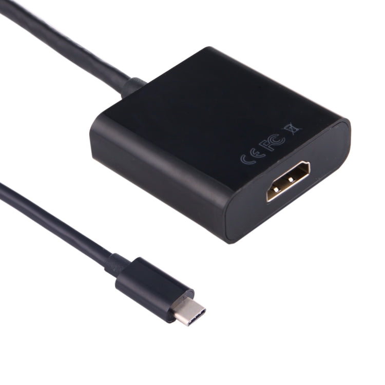 USB 3.1 Type-C 公頭轉 HDMI母頭轉接線/適配線，線長約10厘米