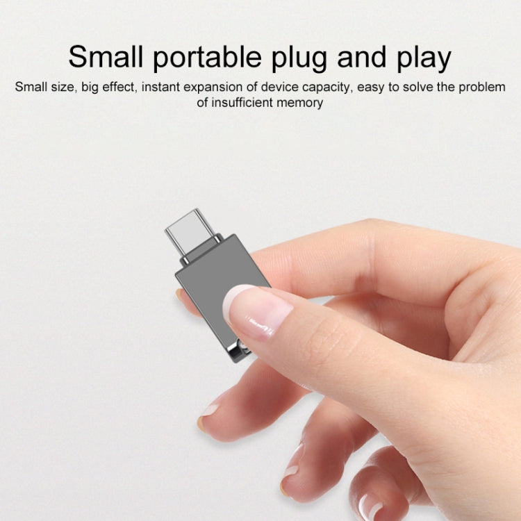 64GB Type-C 鋅合金U盤帶鑰匙扣