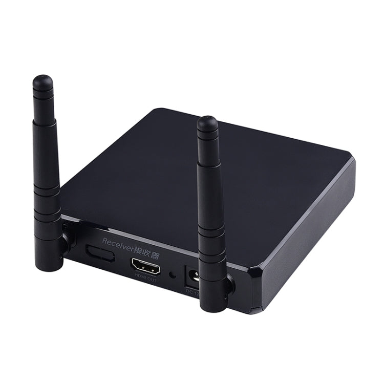 Measy FHD686-2 200m全高清1080P 3D 2.4GHz / 5.8GHz無線HDMI傳輸器1發射器+2接收器帶显示屏, 支持紅外&無線同屏功能