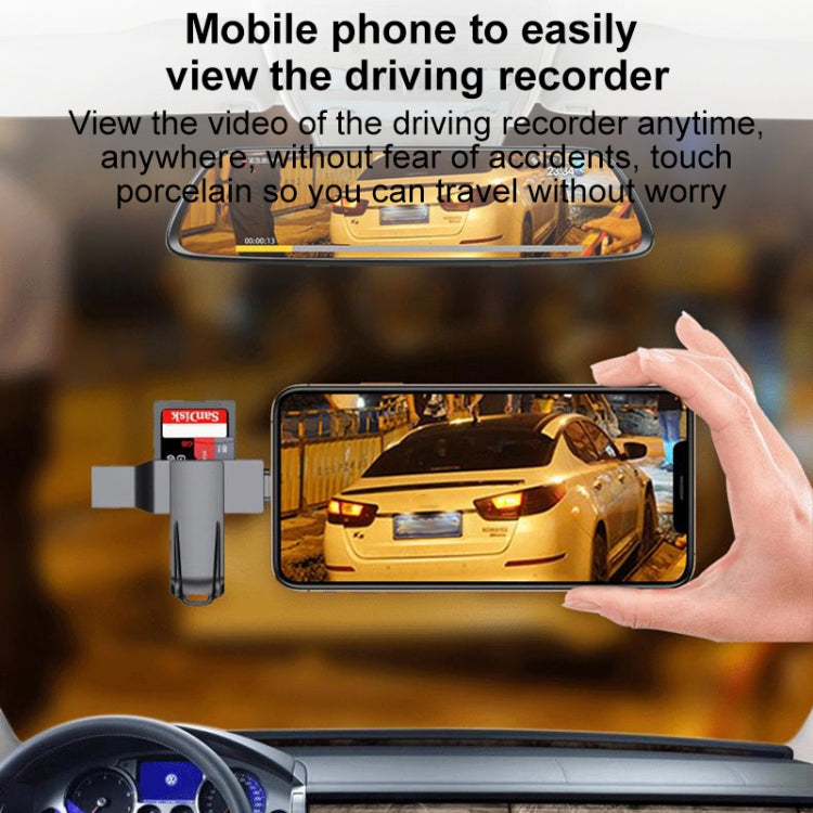 二合一多功能USB 3.0讀卡器