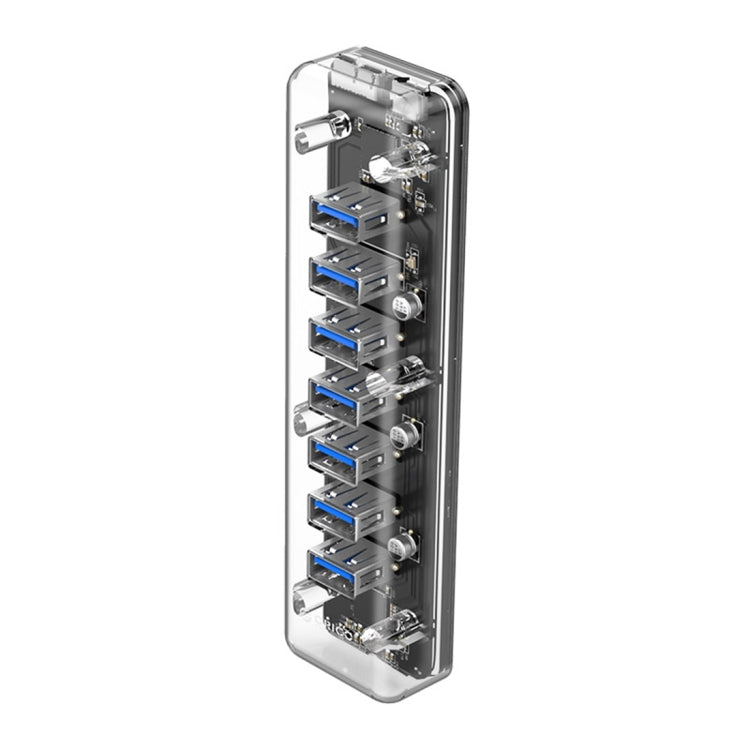 ORICO F7U 7口USB 3.0接口5Gbps傳輸HUB集線器 帶藍色LED指示燈