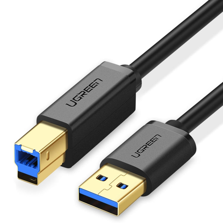 UGREEN綠聯 USB3.0 A對B打印機數據線鍍金方口 線長：1m