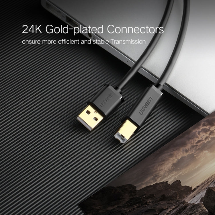 UGREEN綠聯 USB2.0打印機數據線鍍金方口 線長：1.5m