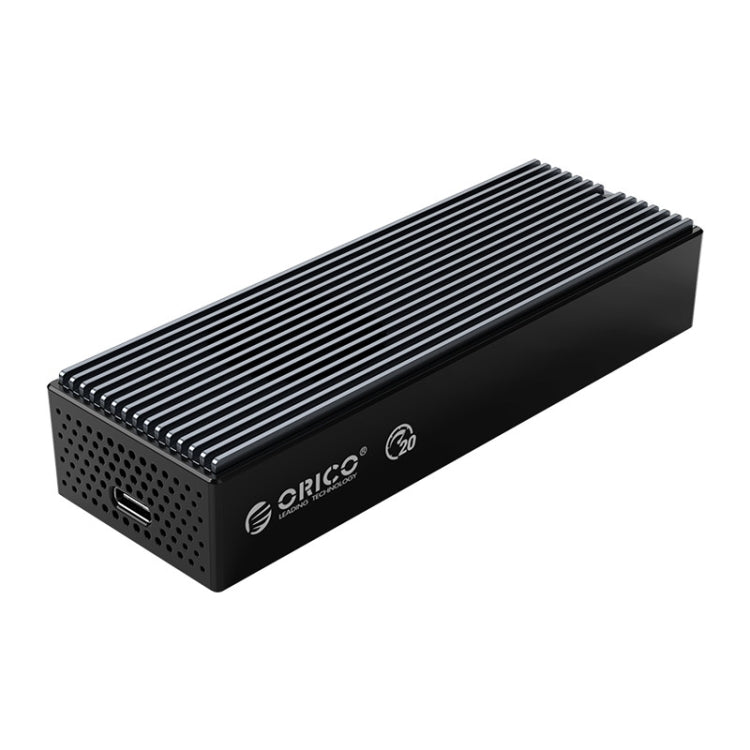 ORICO M2PVC3-G20-GY-BP USB3.2 20Gbps M.2 NVMe SSD硬盤盒