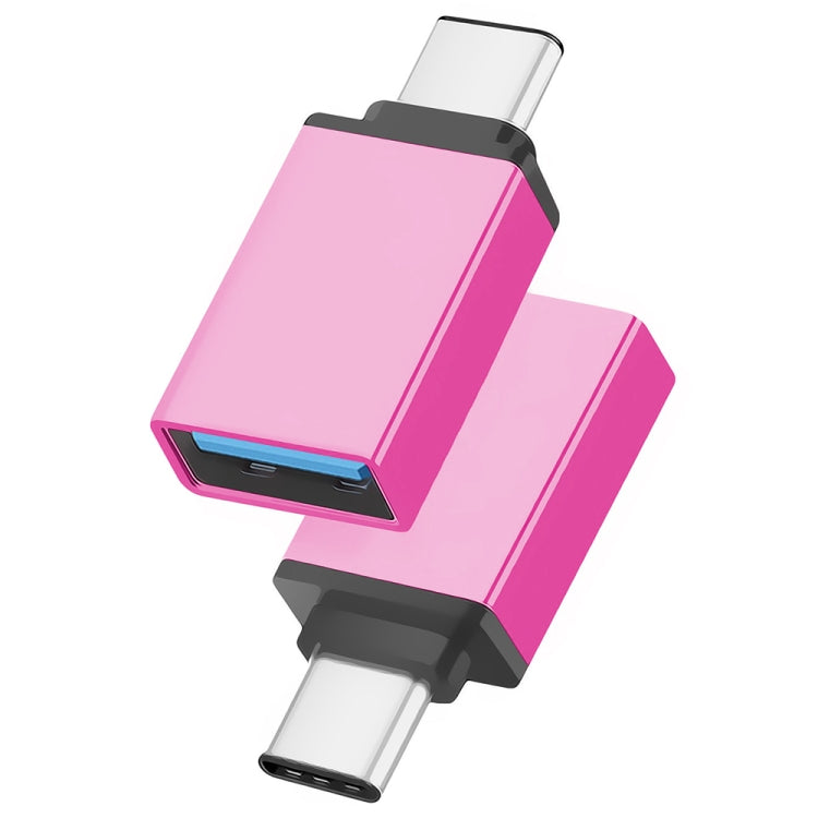 USB 3.1 Type-C 轉 USB 3.0  充電/數據鋁合金轉接頭