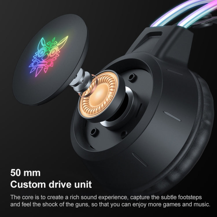 ONIKUMA X15 Pro 幻彩有線電競遊戲耳機 帶麥克風