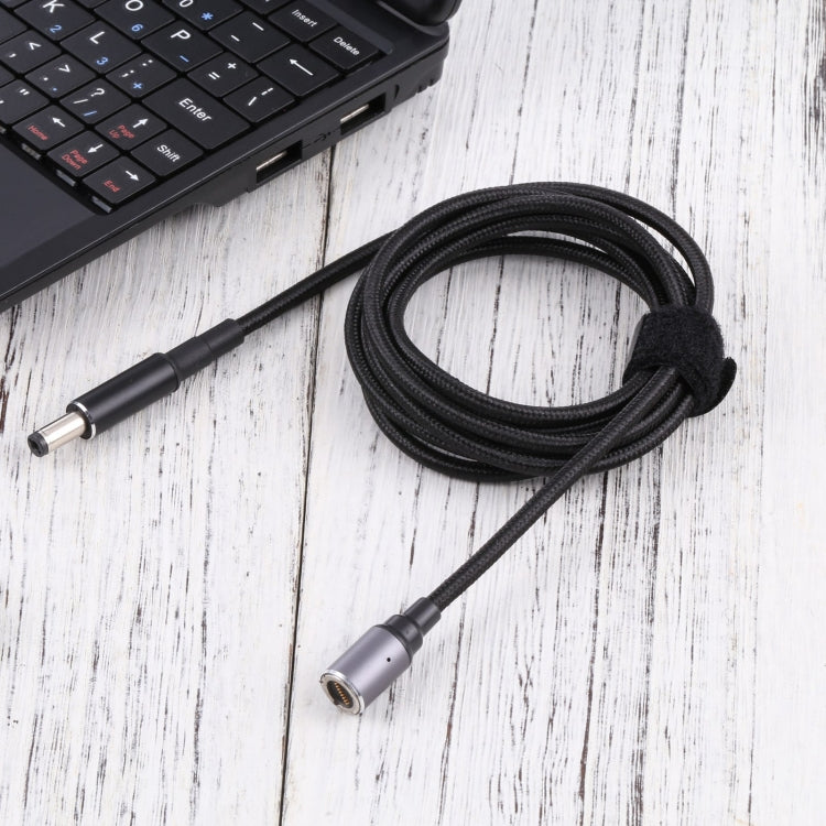 5.5 x 2.1mm公頭轉8Pin磁吸DC圓頭免拔插充電轉接線