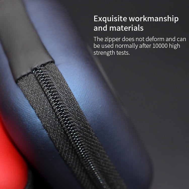 KZ 數據線充電器耳機 便攜PU收納盒 , PU Black, PU Blue, PU Red