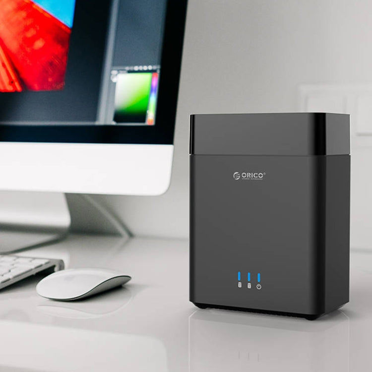 ORICO DS200U3 磁吸式3.5英寸USB3.0硬盤櫃