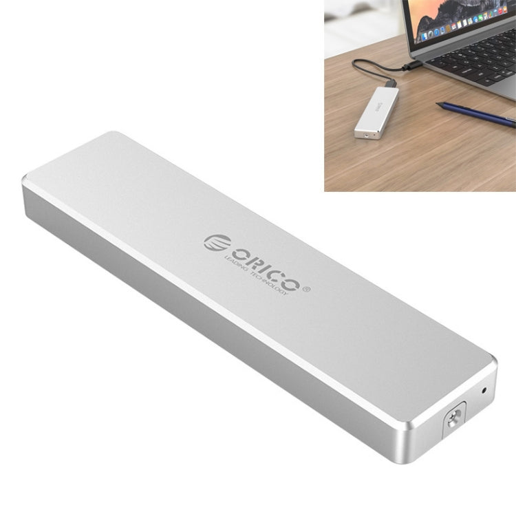 ORICO PCM2-C3 M.2 M-Key轉USB 3.1 Gen2 Type-C推蓋式固態硬盤盒，最大支持容量：2TB