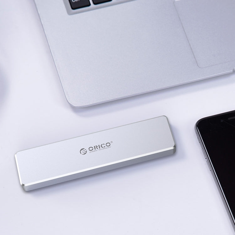 ORICO PCM2-C3 M.2 M-Key轉USB 3.1 Gen2 Type-C推蓋式固態硬盤盒，最大支持容量：2TB