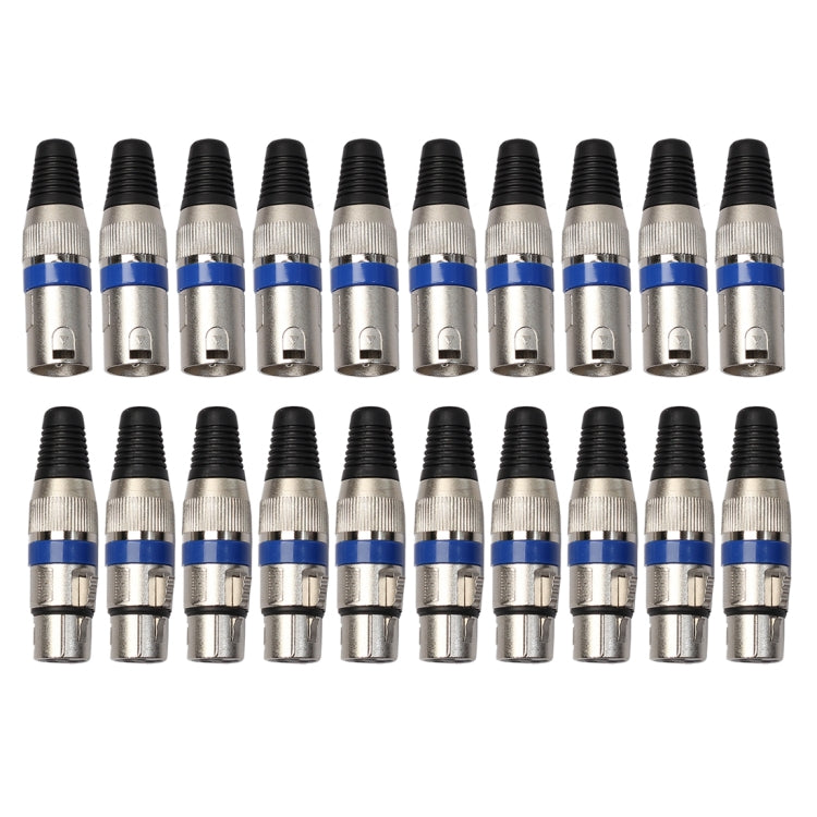 10對 卡農頭XLR 2055 公頭+母頭