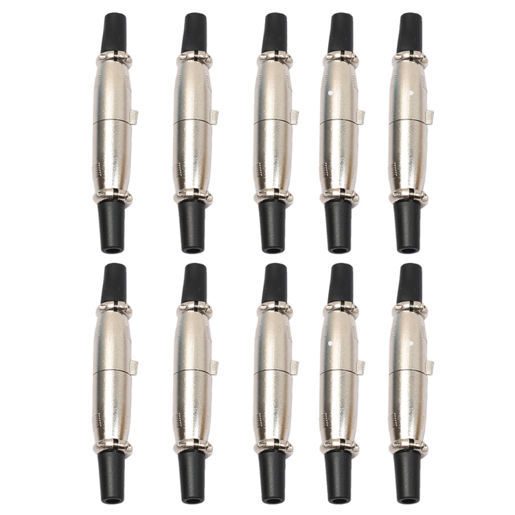 10對 3 Pin 卡農頭XLR 2001 公頭+母頭