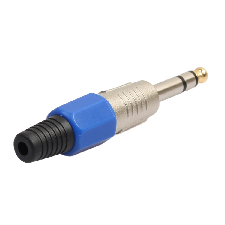 10個一賣 6.35鍍金立體聲麥克風線插頭 3094款式