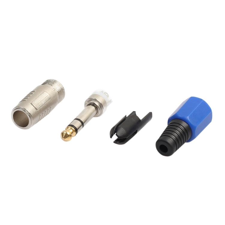 10個一賣 6.35鍍金立體聲麥克風線插頭 3094款式