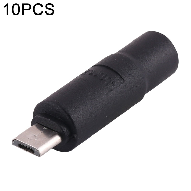 10個一賣 4.0 x 1.7mm 轉 Micro USB DC電源插頭連接器