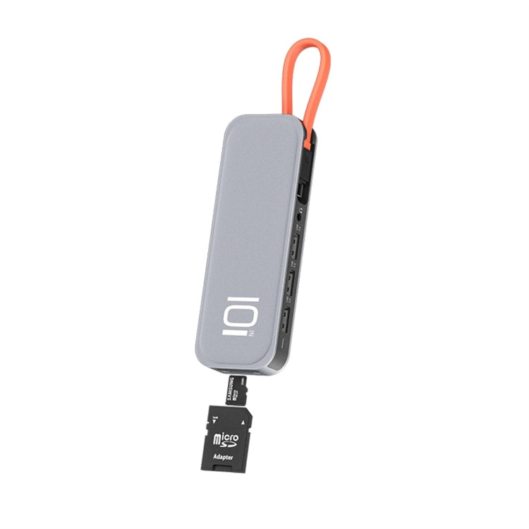 ROCK TR01 Type-C轉HDMI+VGA 十合一多功能擴展塢