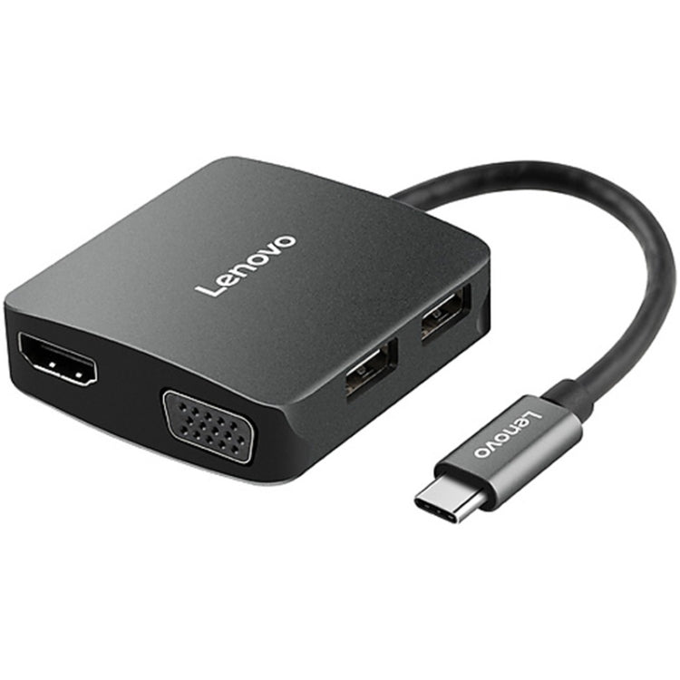 原裝聯想 C06 Type-C轉HDMI/VGA 一轉六轉通用拓展塢轉換器