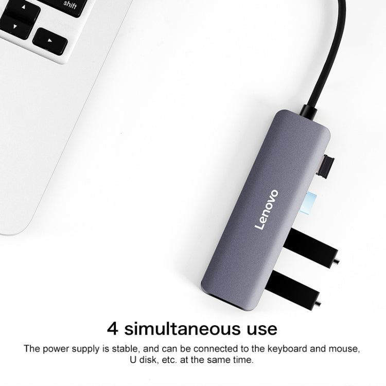 原裝聯想 U04 USB3.0一拖四多接口分線器集線器
