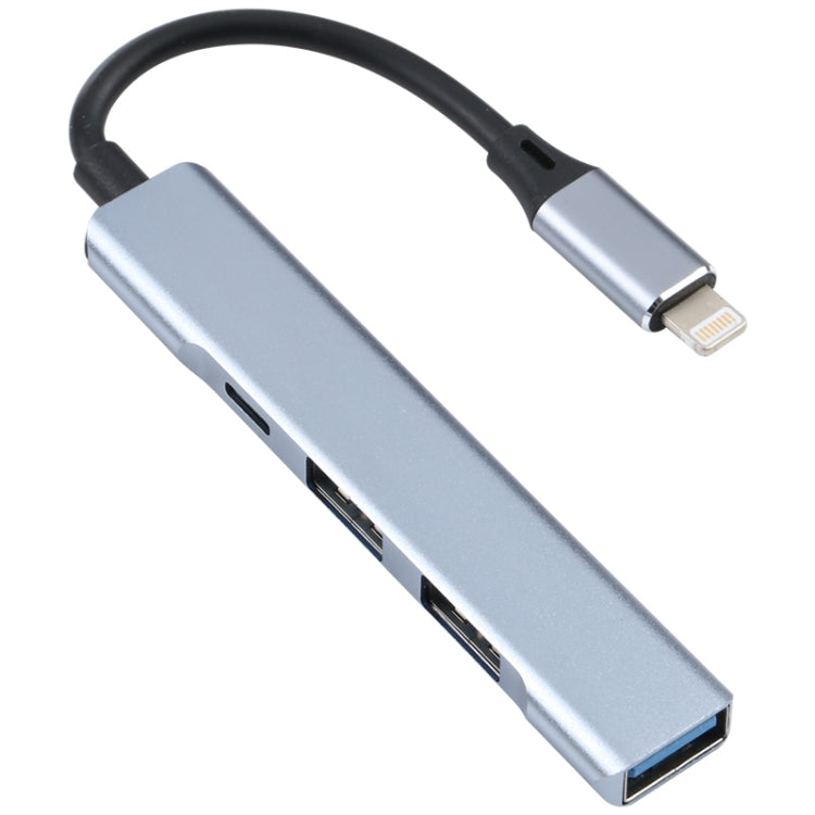 S-209 3合一 8 Pin公頭轉雙USB2.0 + USB3.0母頭 適配器集線器