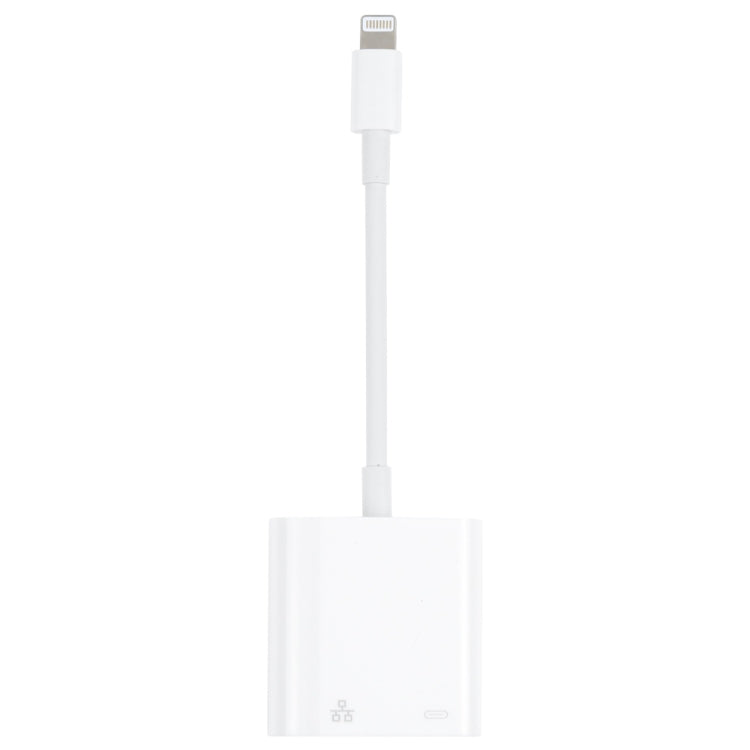 NK-1035H 2合一 8 Pin公頭轉1000M以太網+8 Pin電源母頭 適配器