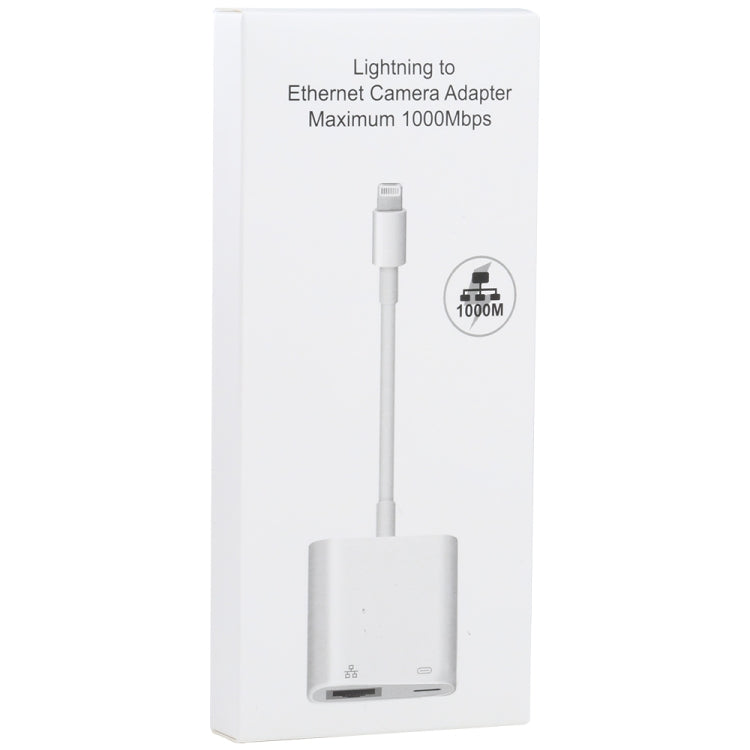 NK-1035H 2合一 8 Pin公頭轉1000M以太網+8 Pin電源母頭 適配器