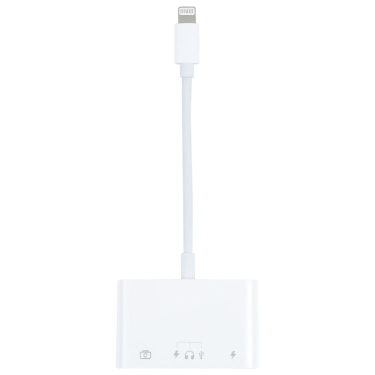 S-221 3合一 8 Pin公頭轉8 Pin電源+Type-C+USB相機母頭 適配器