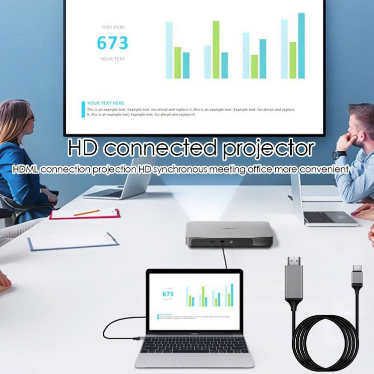 USB3.1 Type-C 轉 HDMI 轉接線 長度:2米