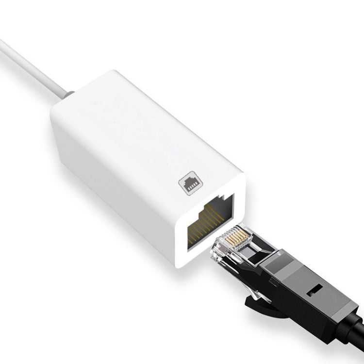 NK-107 A1 微型以太網適配器 8 Pin充電母頭接口轉8 Pin公頭