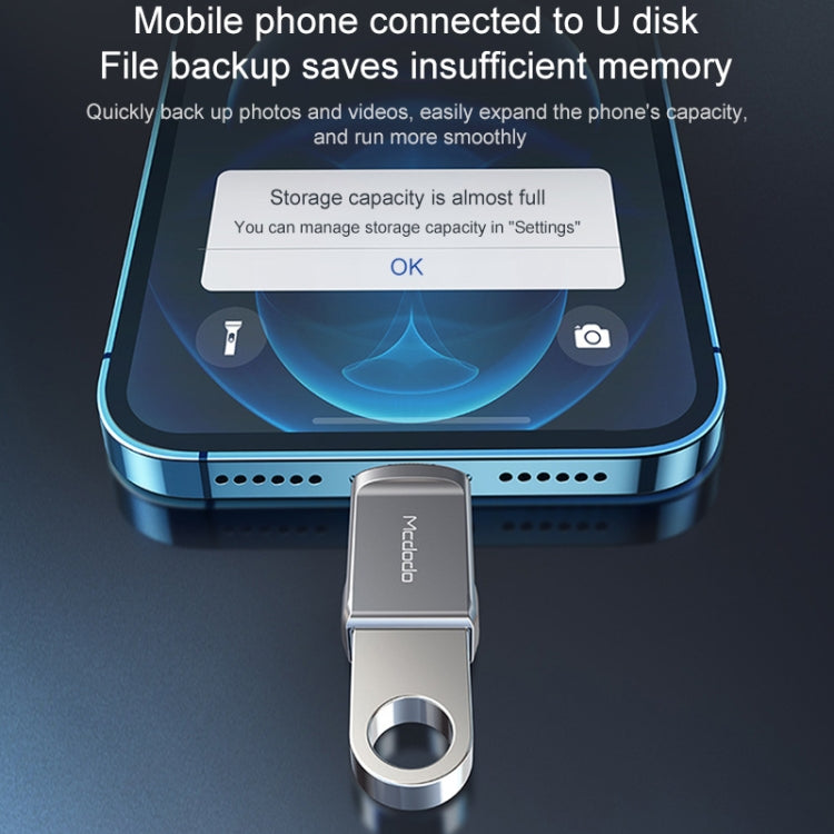 麥多多 USB 3.0母頭轉8 Pin公頭 OTG轉換器U盤