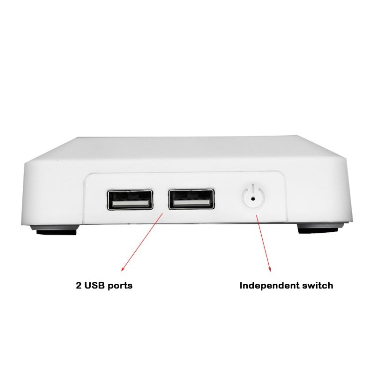 主機散熱風扇底座帶2個USB接口 適用於XBOX Series S, For XBOX Series S