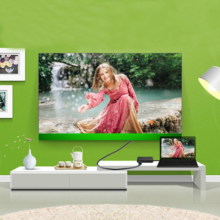 V83 Type-C轉4K HDMI / VGA+3.5mm音頻+USB 多功能適配器