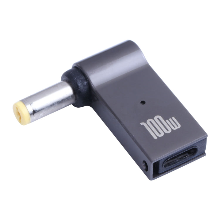 100W Type-C母 轉 DC 5.5x1.7mm公電腦充電轉接頭 適用於Acer