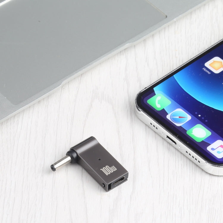 100W Type-C母 轉 DC 4.0x1.35mm公電腦充電轉接頭 適用於Asus