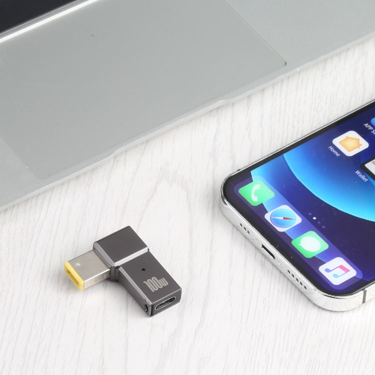 100W Type-C母 轉 大方口電腦充電轉接頭 適用於Lenovo